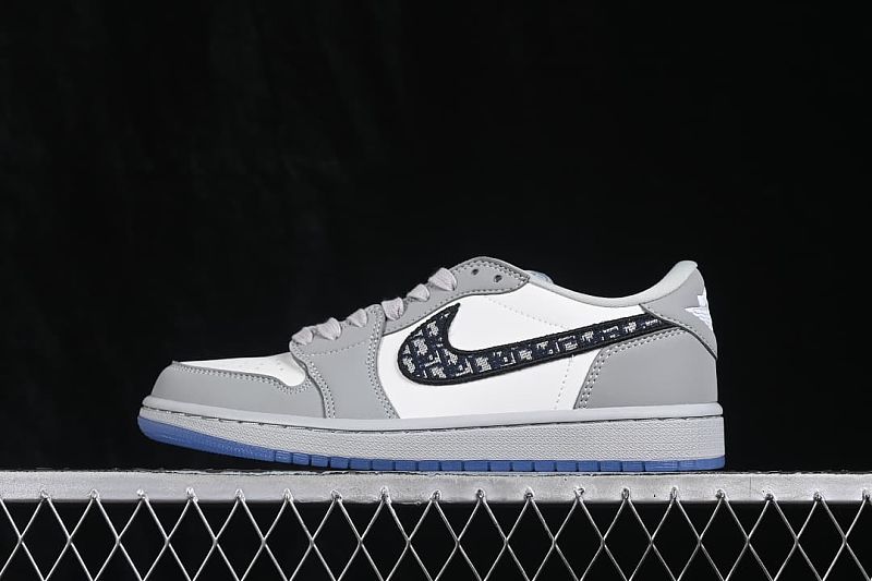 Air Jordan 1 Low White/Grey
