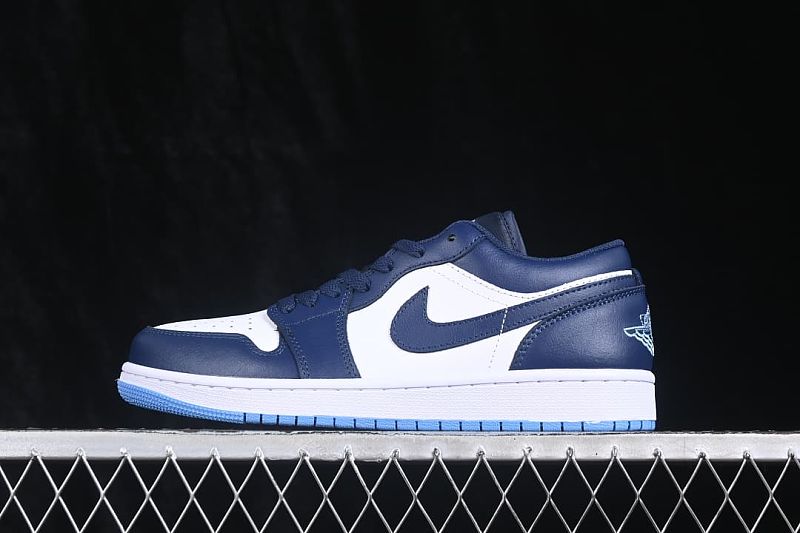 Air Jordan 1 Low White/Blue