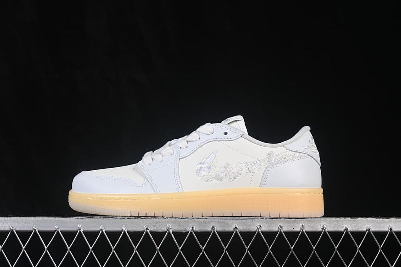 Air Jordan 1 Low Floral Swoosh