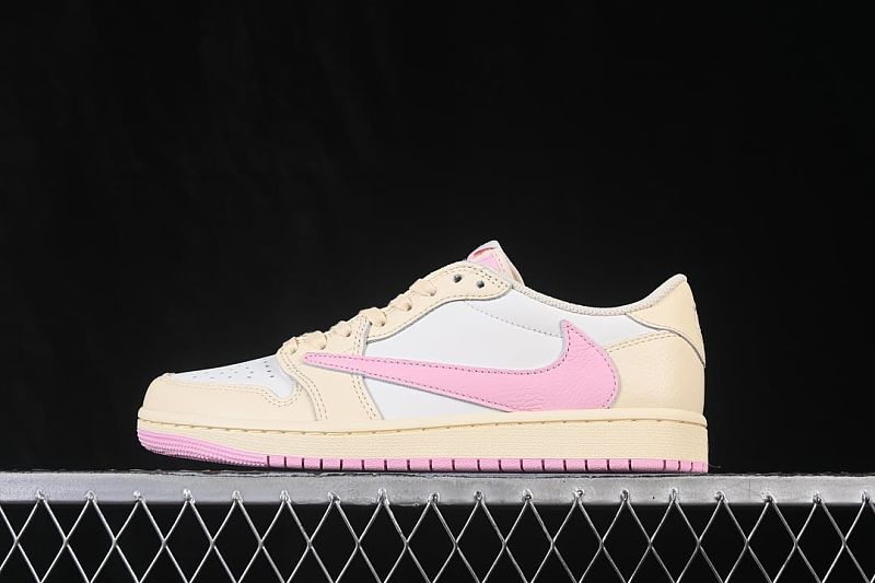 Travis Scott x Air Jordan 1 Low OG AJ1 Collaboration Reverse Swoosh