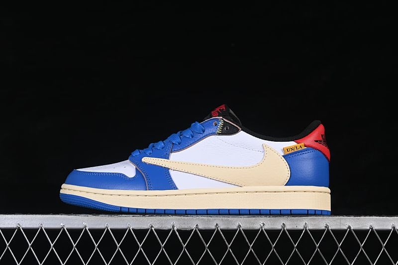 Travis Scott x Air Jordan 1 Low OG AJ1 Collaboration Reverse Swoosh