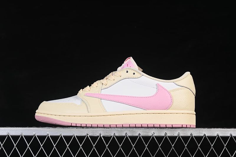 Travis Scott x Air Jordan 1 Low OG AJ1 Collaboration Reverse Swoosh