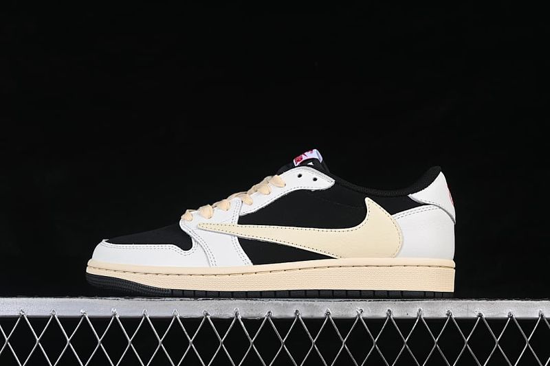 Travis Scott x Air Jordan 1 Low OG AJ1 Collaboration Reverse Swoosh