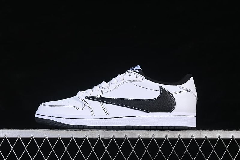 Travis Scott x Air Jordan 1 Low OG AJ1 Collaboration Reverse Swoosh