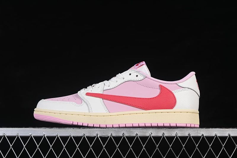 Travis Scott x Air Jordan 1 Low OG AJ1 Reverse Swoosh Low-top