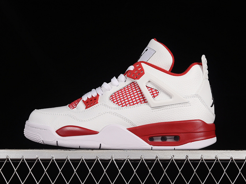 Air Jordan 4 Motorsport AJ4 White/Red