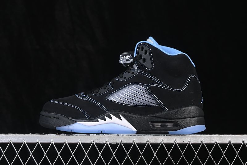 Air Jordan 5 Retro Black University Blue