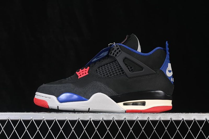 Air Jordan 4 Retro Lase AJ4 Black/Grey/Blue