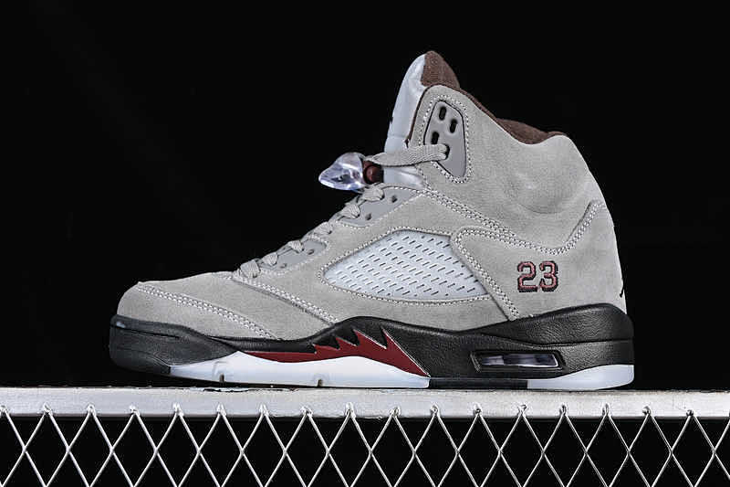 A Ma Maniere x Air Jordan 5 Light Bone AJ5 White Grey