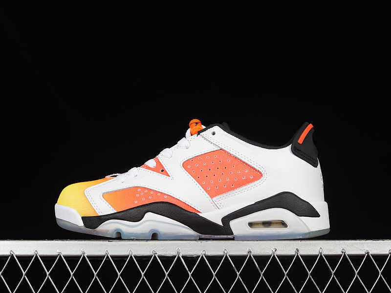 Air Jordan 6 Low Dongdan AJ6 Sunset Low-top Basketball Shoes