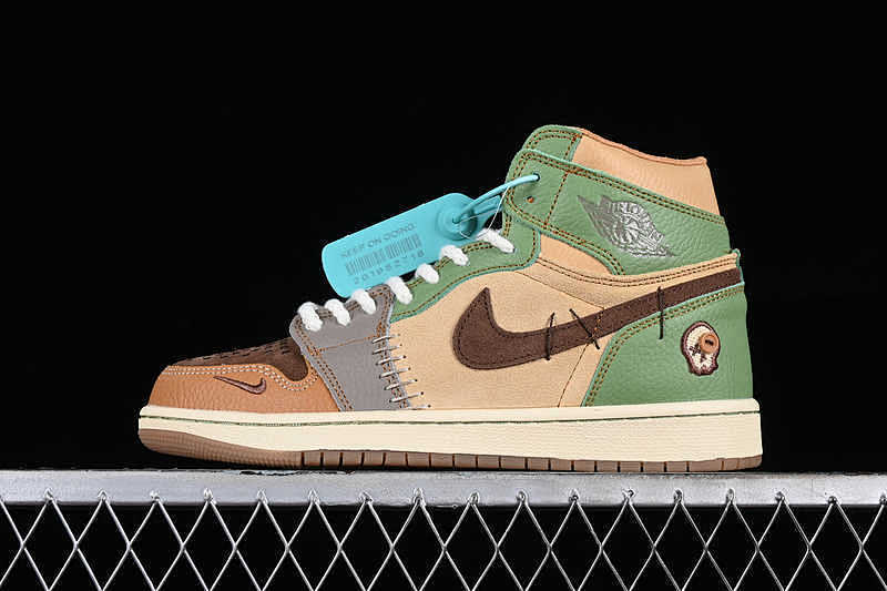 DZ7292-100 04.jpeg Air Jordan 1 High Voodoo Retro Culture Casual Skate Shoes