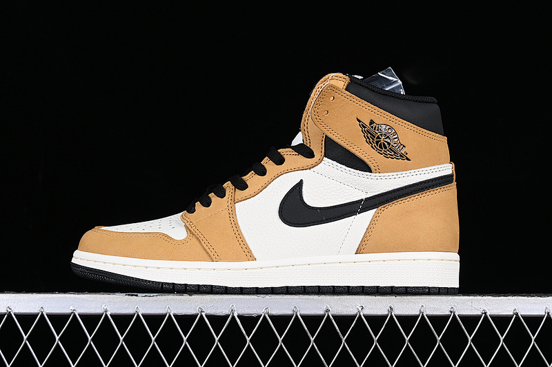 Air Jordan 1 Rookie Of the Year AJ1 Black Brown Toe