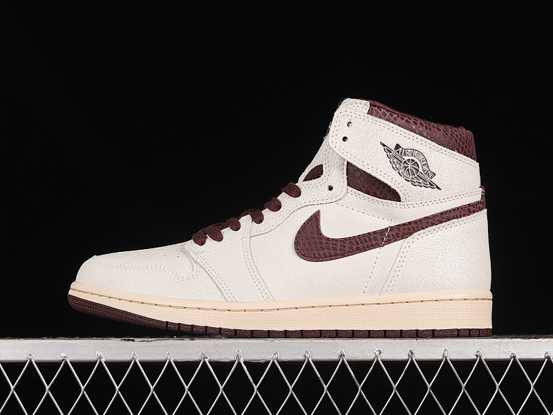DO7097-100 04.jpeg A Ma Maniere x Air Jordan 1 High OG Collaboration Snakeskin High-top Basketball Shoes