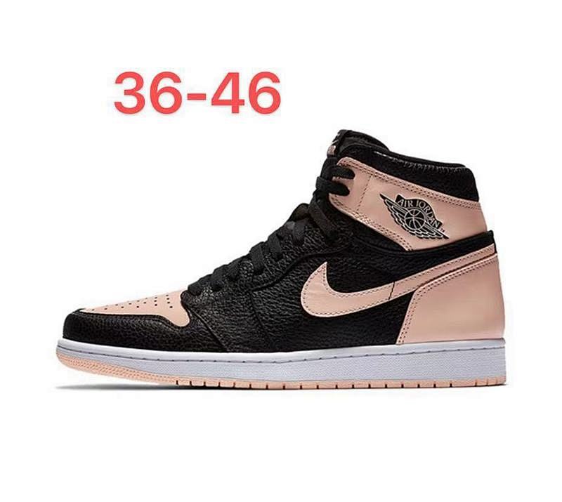 Air Jordan 1 High Black/Pink
