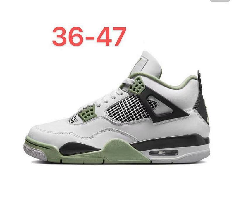 Air Jordan 4 White Green