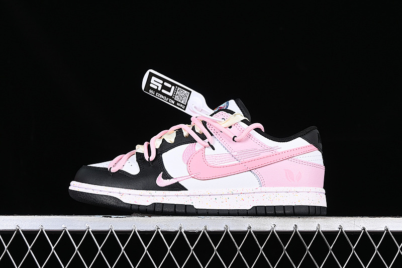 FD4623-155 04.jpeg Nk Dunk Low Multi Color Energetic Triple Swoosh Custom Deconstructed Strap Casual Skate Shoes