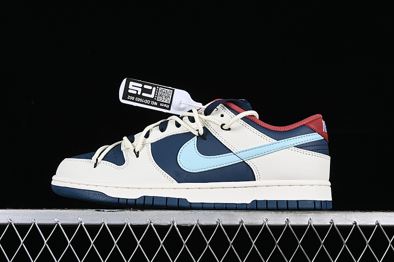 CS Edition Nike Dunk Low Retro Custom Deconstructed Strap Low-top Casual Skate Shoes