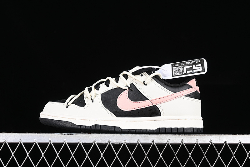CS Edition Nike Dunk Low Steam Puppet - Smoked Rose SB Strap Low-top Casual Skate Shoes