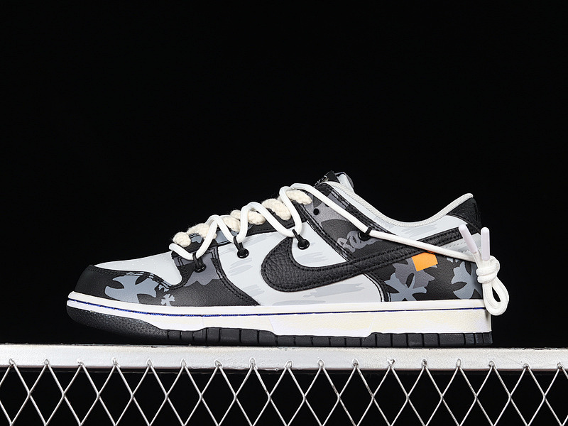F Edition Nike Dunk Low Strap Deconstructed SB Shattered Backboard Fashion Casual Skate Shoes