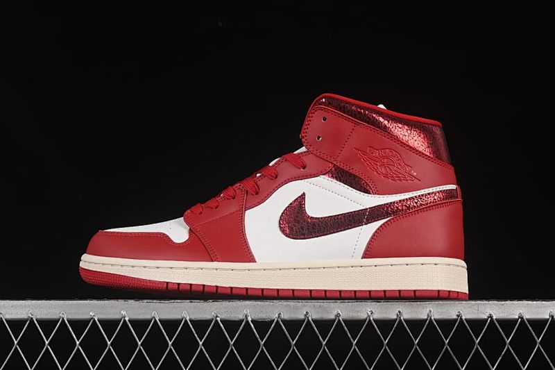 Air Jordan 1 Mid Chinese Red