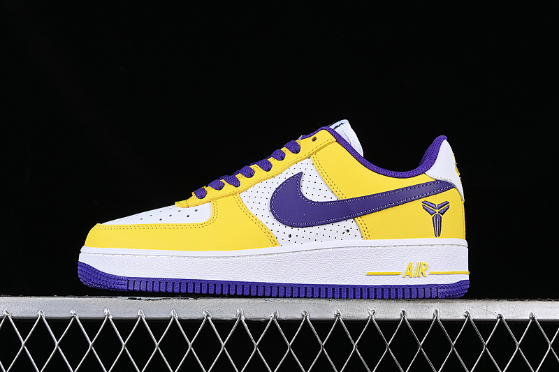 314192-151 04.jpeg Kobe x Nike Air Force 1'07 Low Kobe Memorial Edition Air Force 1 Low-top Casual Skate Shoes