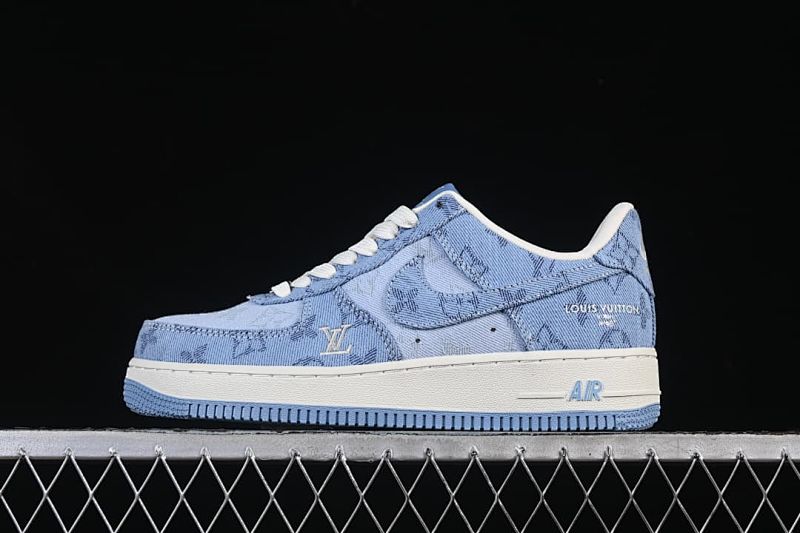 YF9511-823 04.jpeg Nike Air Force 1 '07 Low Light Blue