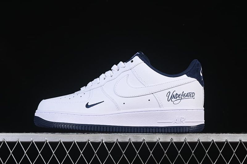 Undefeated x Air Force 1 '07 Low White/Blue