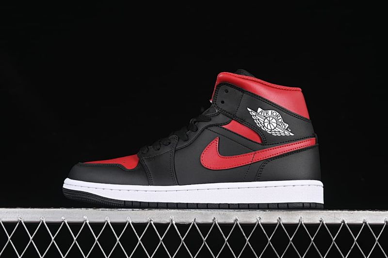 Air Jordan 1 Mid Black/Red