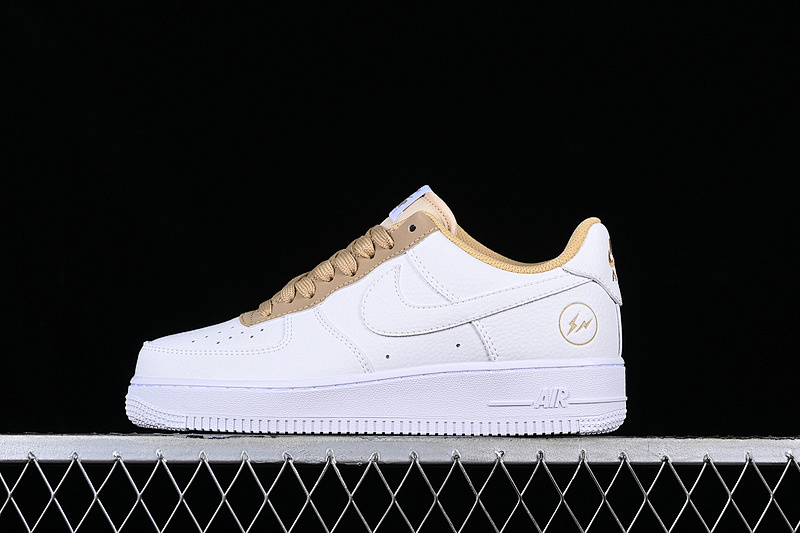 Fragment Design x Nike Air Force 1 '07 Low White/Gold