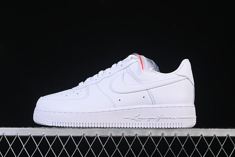 Air Force 1 '07 Low Full Grain Leather Air Force 1 Low-top Casual Skate Shoes
