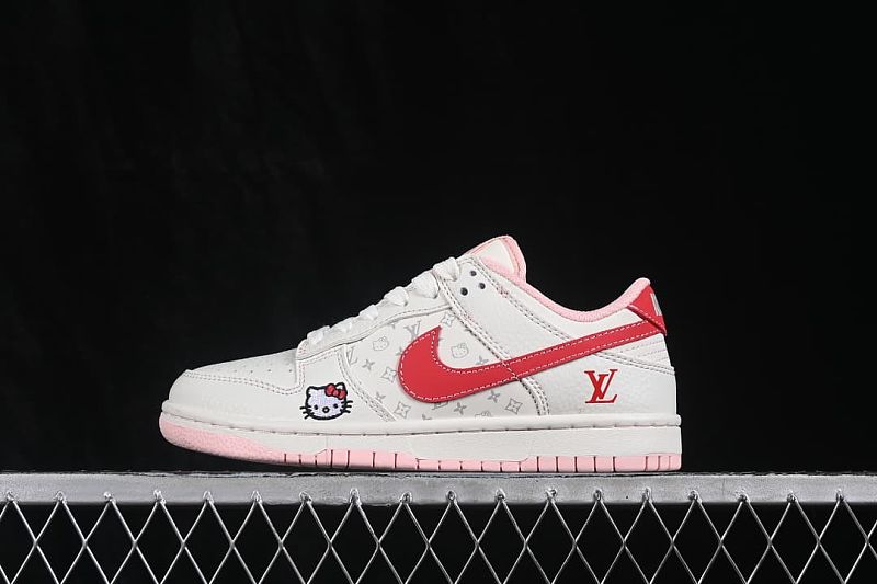 Hello Kitty x SB Dunk Low SB Low-top Casual Skate Shoes