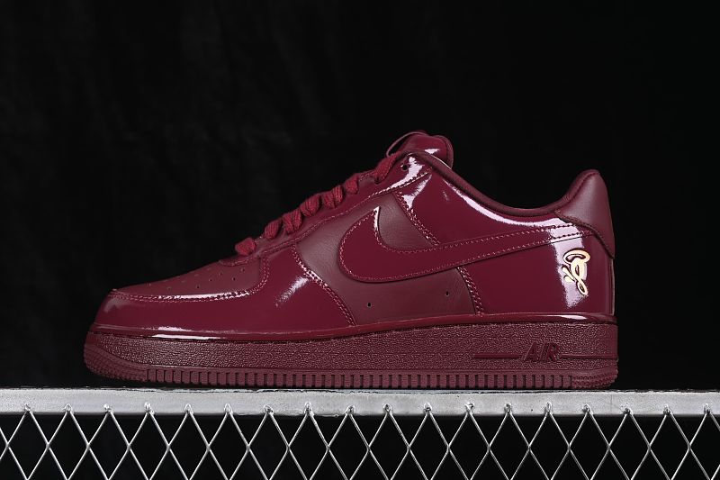 IO9970-638 04.jpeg Central Cee x Air Force 1 Low Dark Beetroot Collaboration Air Force 1 Low-top Casual Skate Shoes