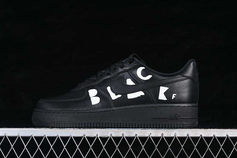 IB9949-001-3 04.jpeg GX CDG x Air Force 1'07 Low Collaboration Full Grain Leather Air Force 1 Low-top Casual Skate Shoes
