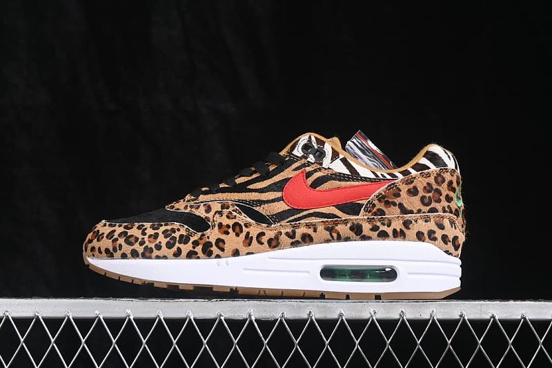 AQ0928-700 04.jpeg Air Max 1 Animal Pack 2.0 Zoo Leopard Print Retro Casual Running Shoes
