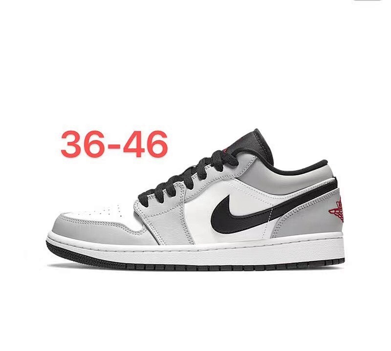 Air Jordan 1 Low Smoke Grey/Black