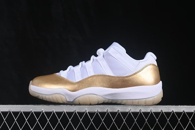 Air Jordan 11 Low Metallic Gold