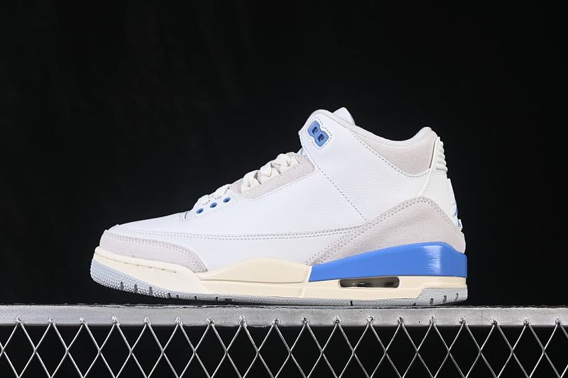 Air Jordan 3 Retro Lucky Shorts University Blue
