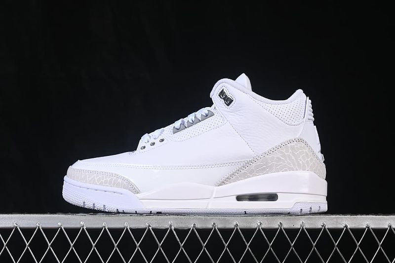 Air Jordan 3 Retro Pure Money AJ3 White