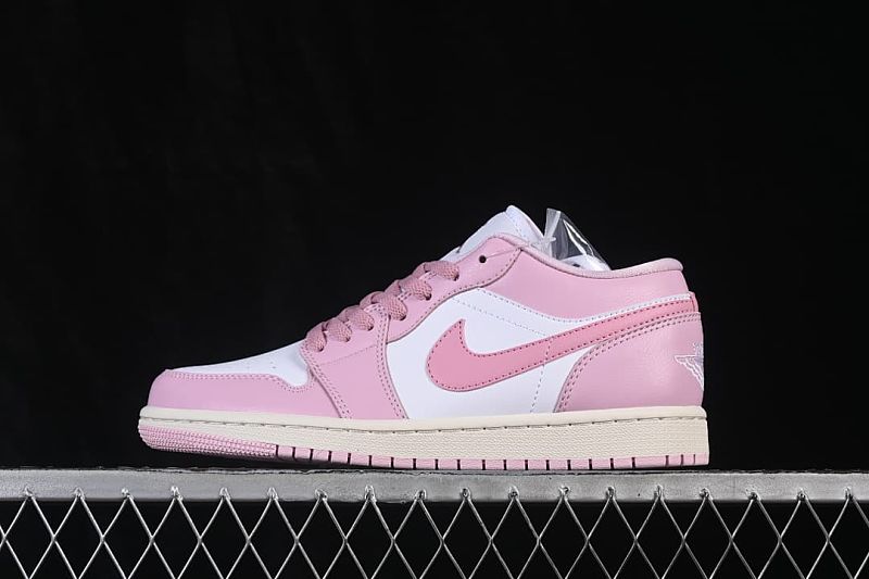 Air Jordan 1 Low White/Pink