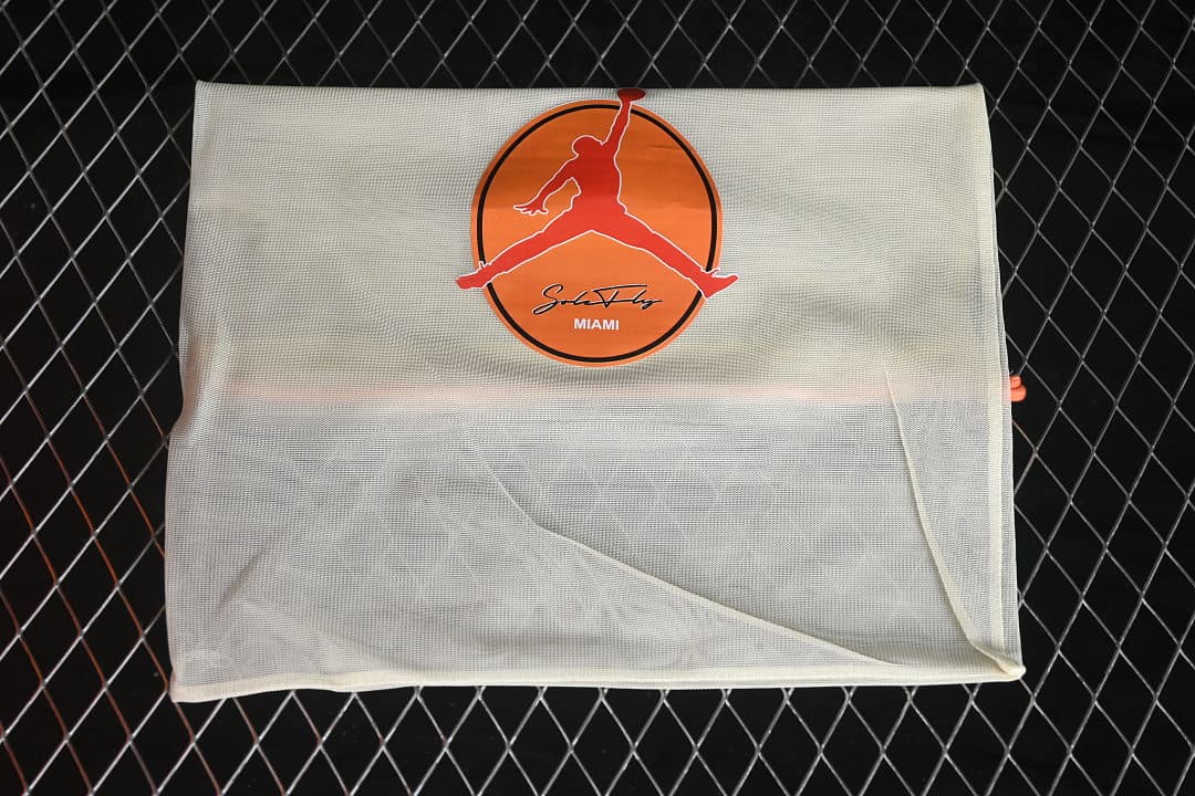Solefly x Air Jordan 3 Retro Miami AJ3 White/Green/Orange