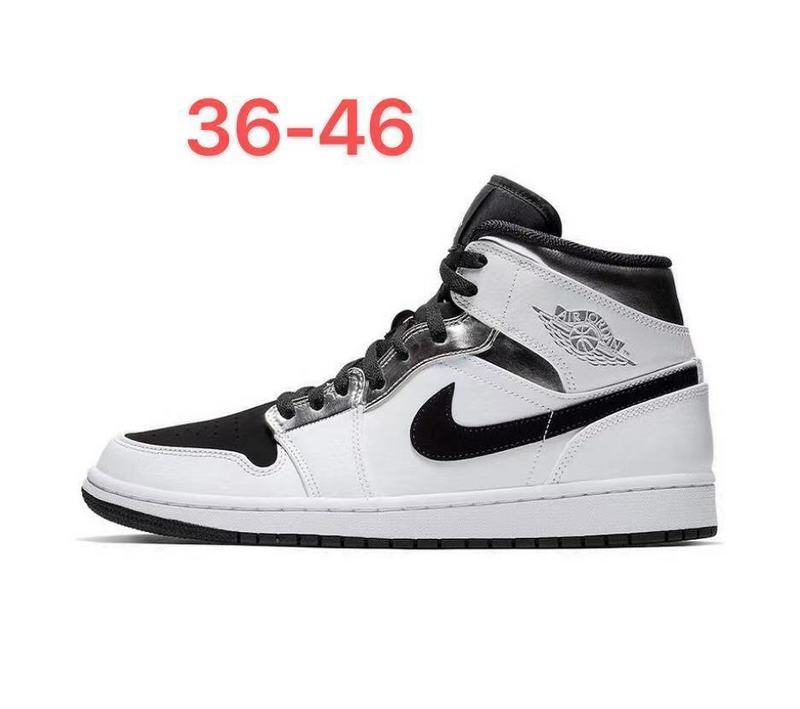 Air Jordan 1 Mid Black/White/Silver 06.jpeg Air Jordan 1 Mid Black/White/Silver