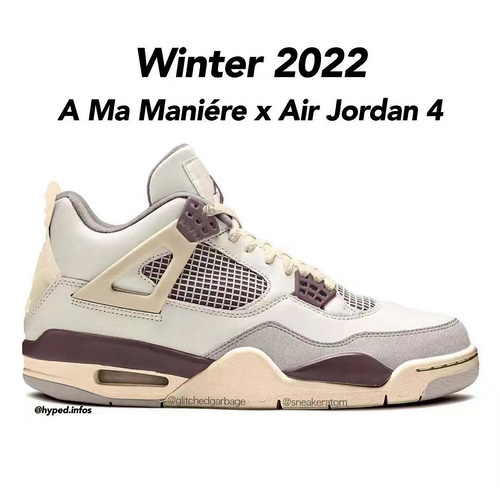 Air Jordan 4 White Bordeaux