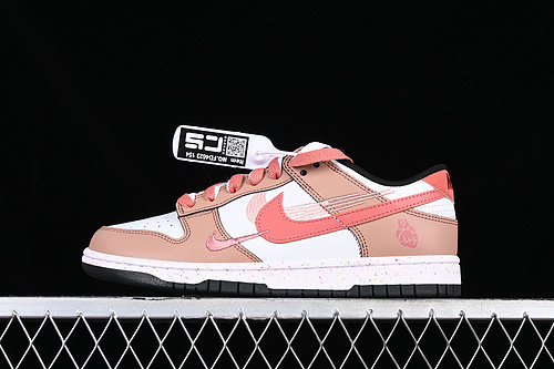 FD4623-153 06.jpeg Nk Dunk Low Multi Color Energetic Triple Swoosh Custom Deconstructed Strap Casual Skate Shoes
