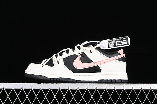 FD1232-001 06.jpeg CS Edition Nike Dunk Low Steam Puppet - Smoked Rose SB Strap Low-top Casual Skate Shoes