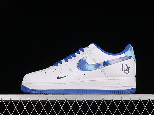 Dior x Nike Air Force 1'07 Low Collaboration Air Force 1 Low-top Casual Skate Shoes