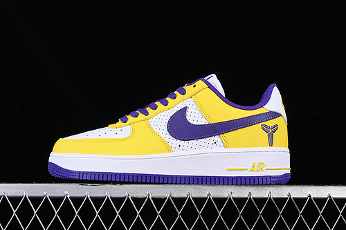 Kobe x Nike Air Force 1'07 Low Kobe Memorial Edition Air Force 1 Low-top Casual Skate Shoes