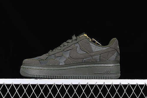 Billie Eilish x Nike Air Force 1 '07 Low Mushroom Billie Eilish Collaboration Air Force 1 Low-top Casual Skate Shoes DQ413...
