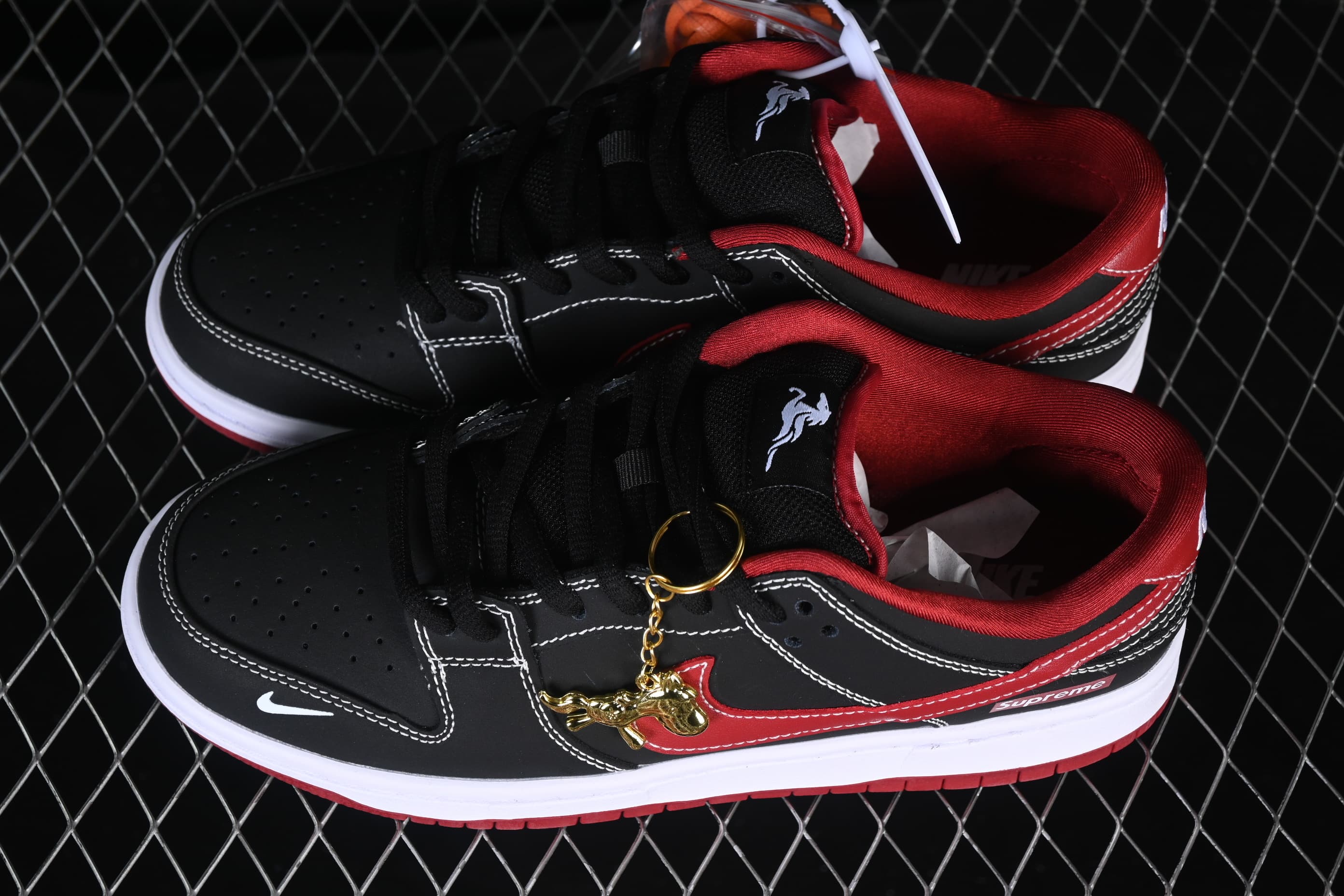 AJ6817-005-2 06.jpeg Nike SB Dunk Low Year of the Horse Black Red