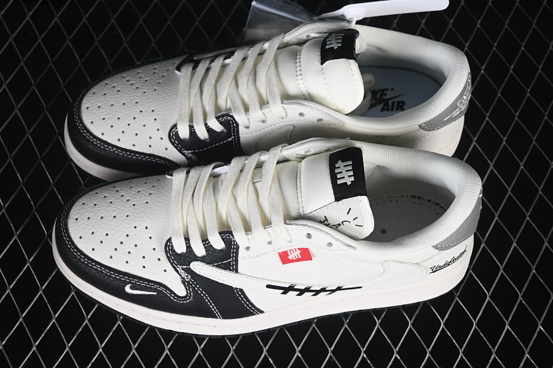 Air Jordan 1 Low Fragment Design x Union AJ1 Cream/Black/Grey