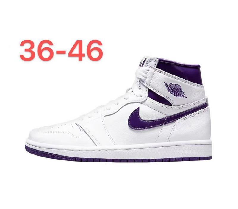 Air Jordan 1 High White/Purple 07.jpeg Air Jordan 1 High White/Purple